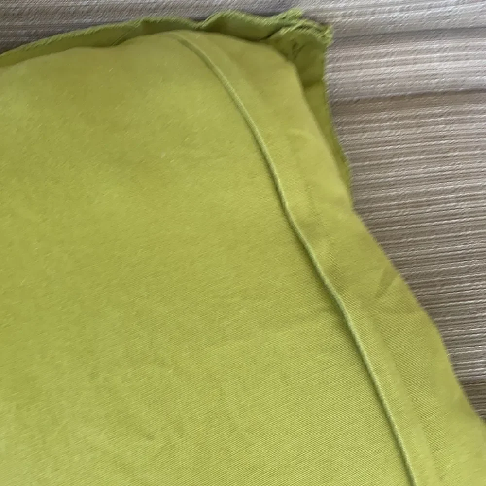 Surya green pillow